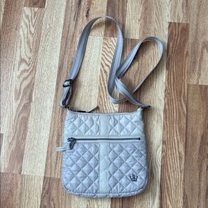 Oliver Thomas gray silver crossbody